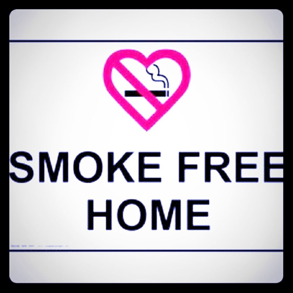 Smoke free home!!!